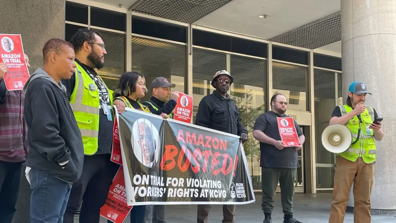 Amazon accused of delay tactics in KCVG Air Hub workers’ unfair labor practices case