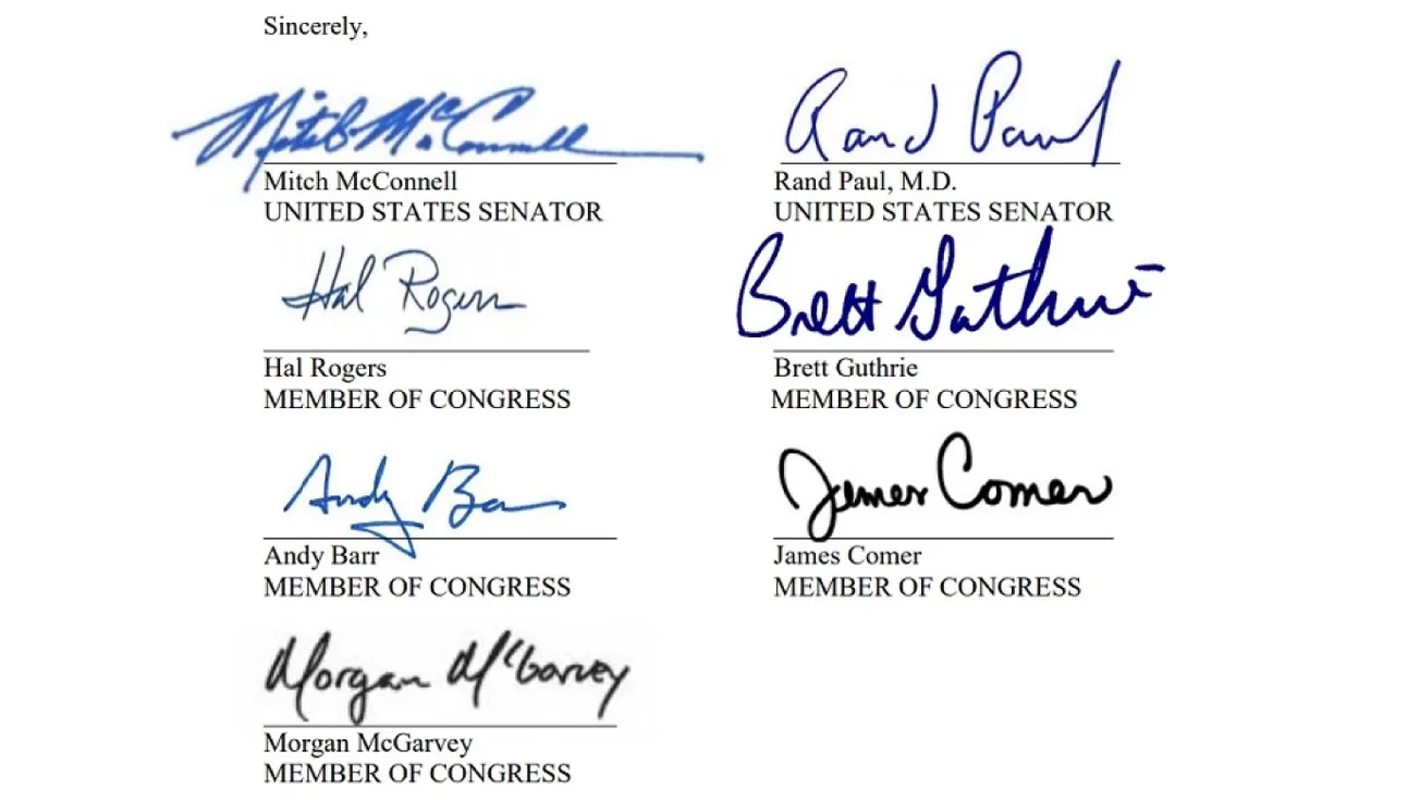 Most of Kentucky's congressional delegation ask President Biden for disaster declaration