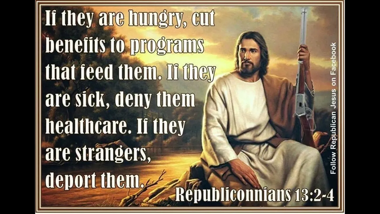 Fickle Republican Jesus