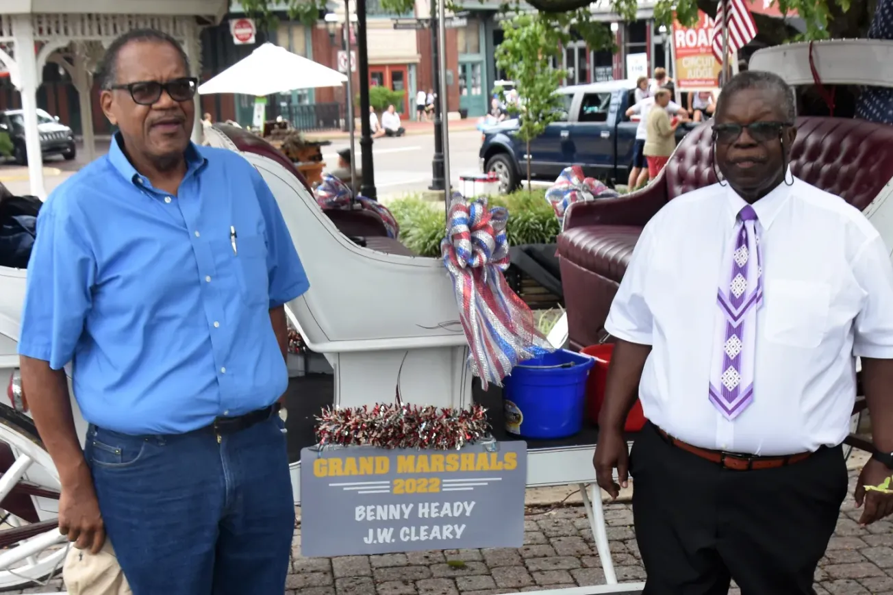 Paducah Labor Day parade co-grand marshals always carry their union and NAACP cards