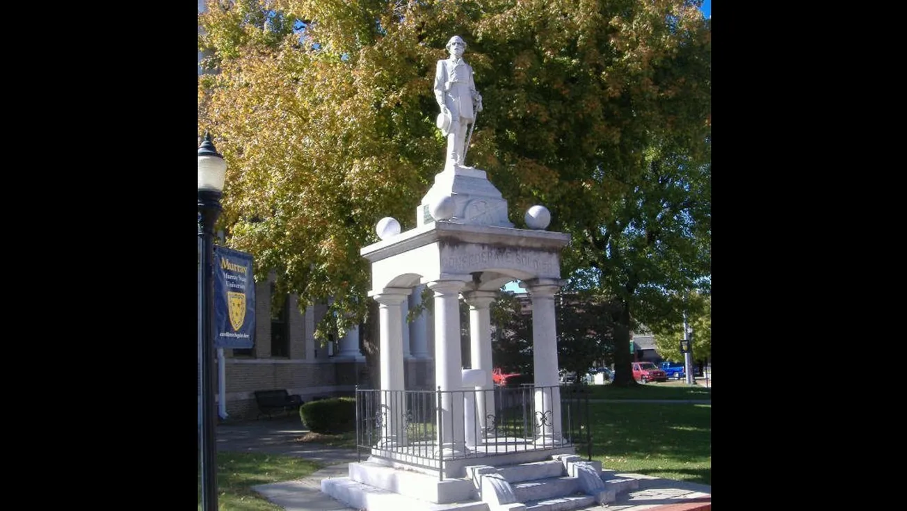 The Murray monument to white supremacy and slavery