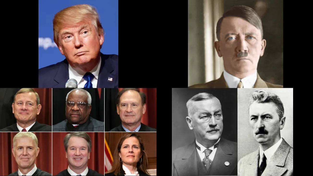 Hitler, Trump, and their friends in judicial robes
