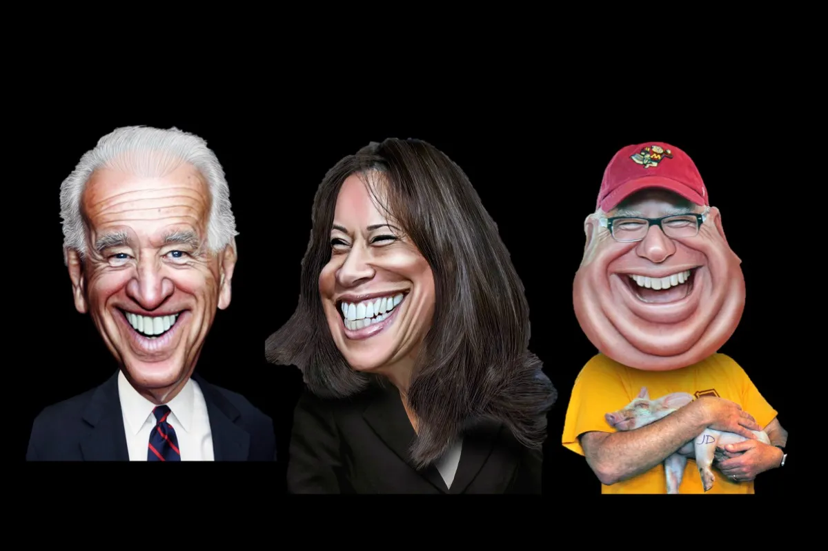 The results are in – Harris, Walz, and Biden